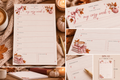 JOSIE APRIL my cozy week Wochenblock A5 – Herbstliches Produktbild mit Details